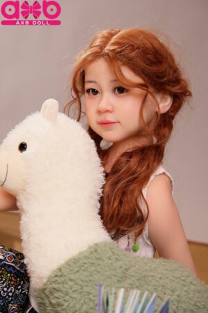 AGB04# 124cm Super Real Silicone Cute Sex Doll