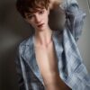 F111- 165cm-37kg Freddy K-Pop Style Man Femboy Toy Masturbator Realistic Life-Size Androgynous Sex Doll | Qita Doll