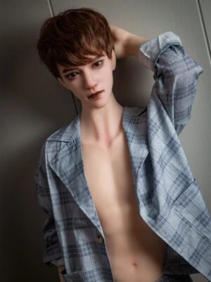 F111- 165cm-37kg Freddy K-Pop Style Man Femboy Toy Masturbator Realistic Life-Size Androgynous Sex Doll | Qita Doll