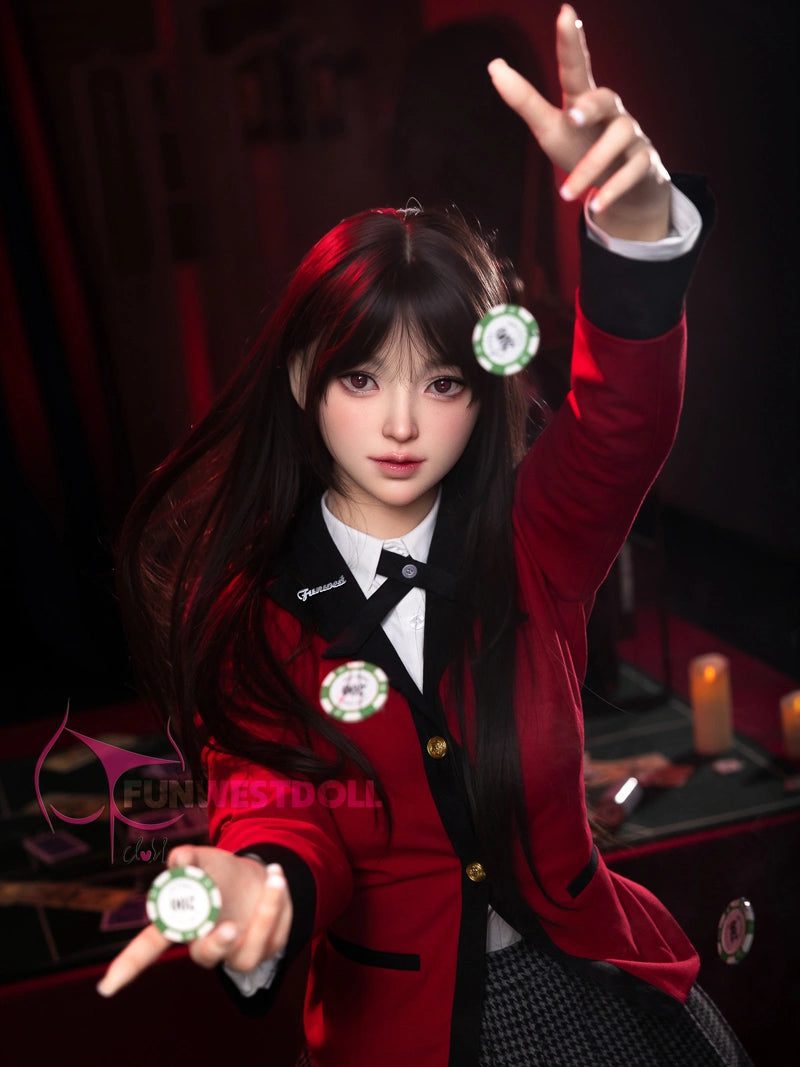 F3908-159cm(5.2ft)-37kg A Cup Asian Alice Realistic Silicone Sex Doll|Fun West Doll - Image 3