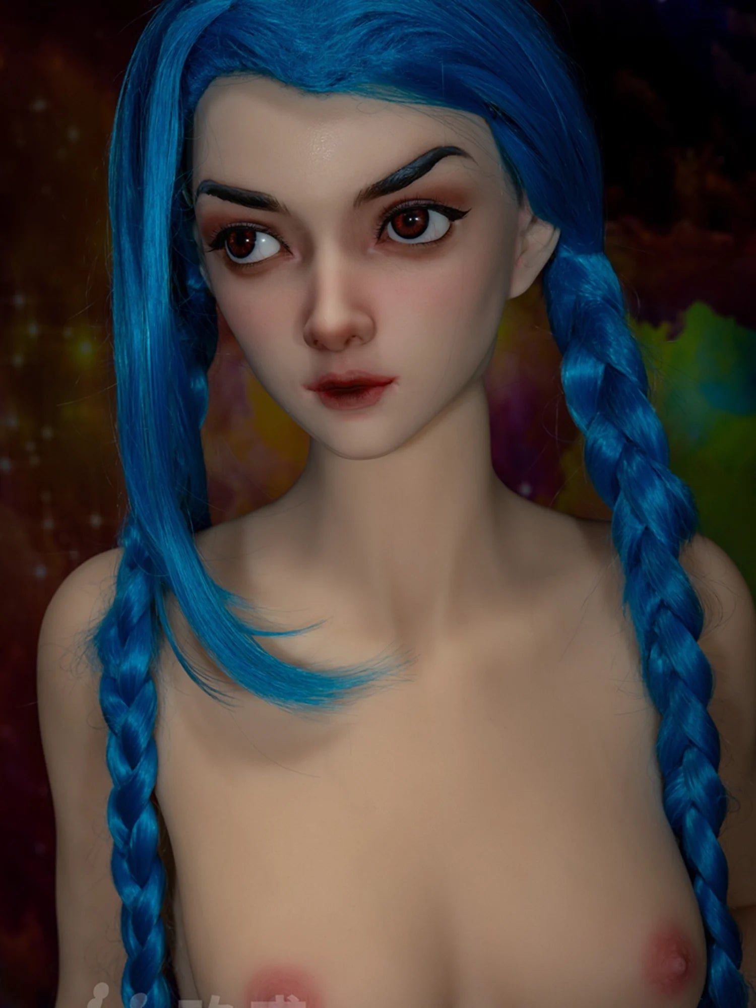 F3041—168cm/5ft5 36.2kg C Cup Silicone head with TPE Body|Jiusheng Doll - Image 8