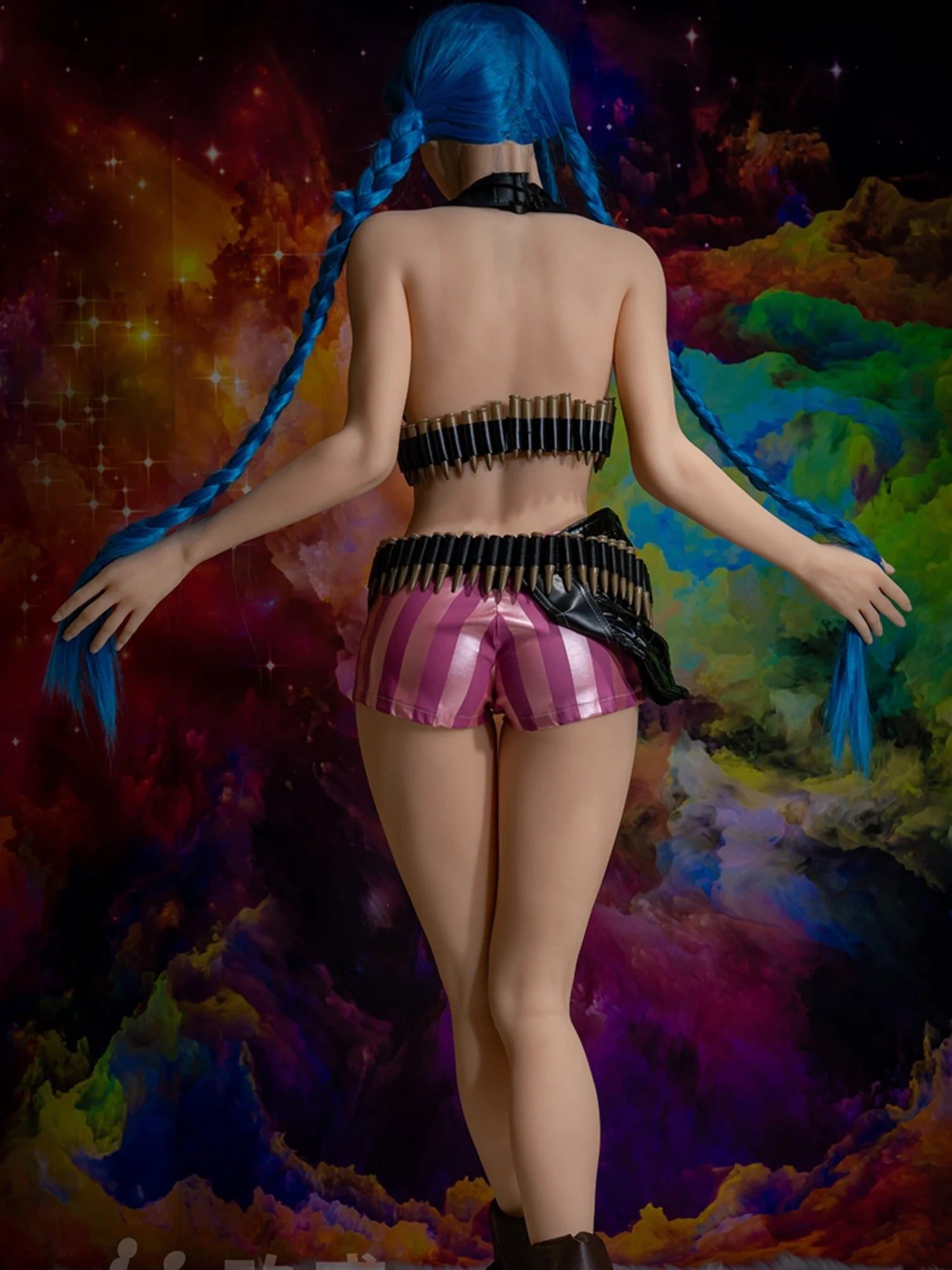 F3041—168cm/5ft5 36.2kg C Cup Silicone head with TPE Body|Jiusheng Doll - Image 12