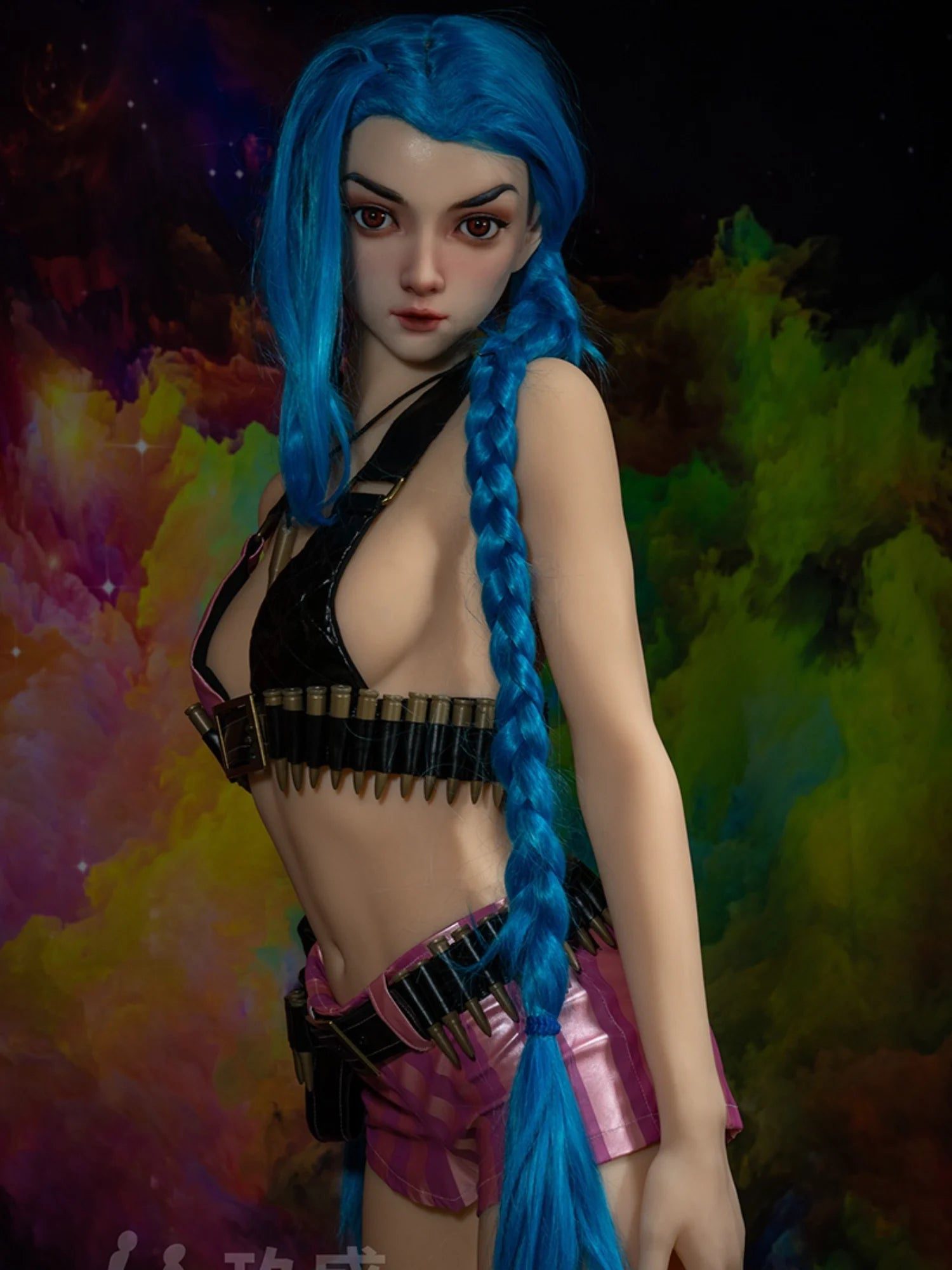 F3041—168cm/5ft5 36.2kg C Cup Silicone head with TPE Body|Jiusheng Doll