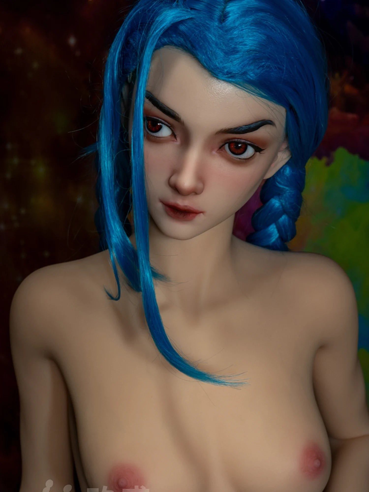 F3041—168cm/5ft5 36.2kg C Cup Silicone head with TPE Body|Jiusheng Doll - Image 13