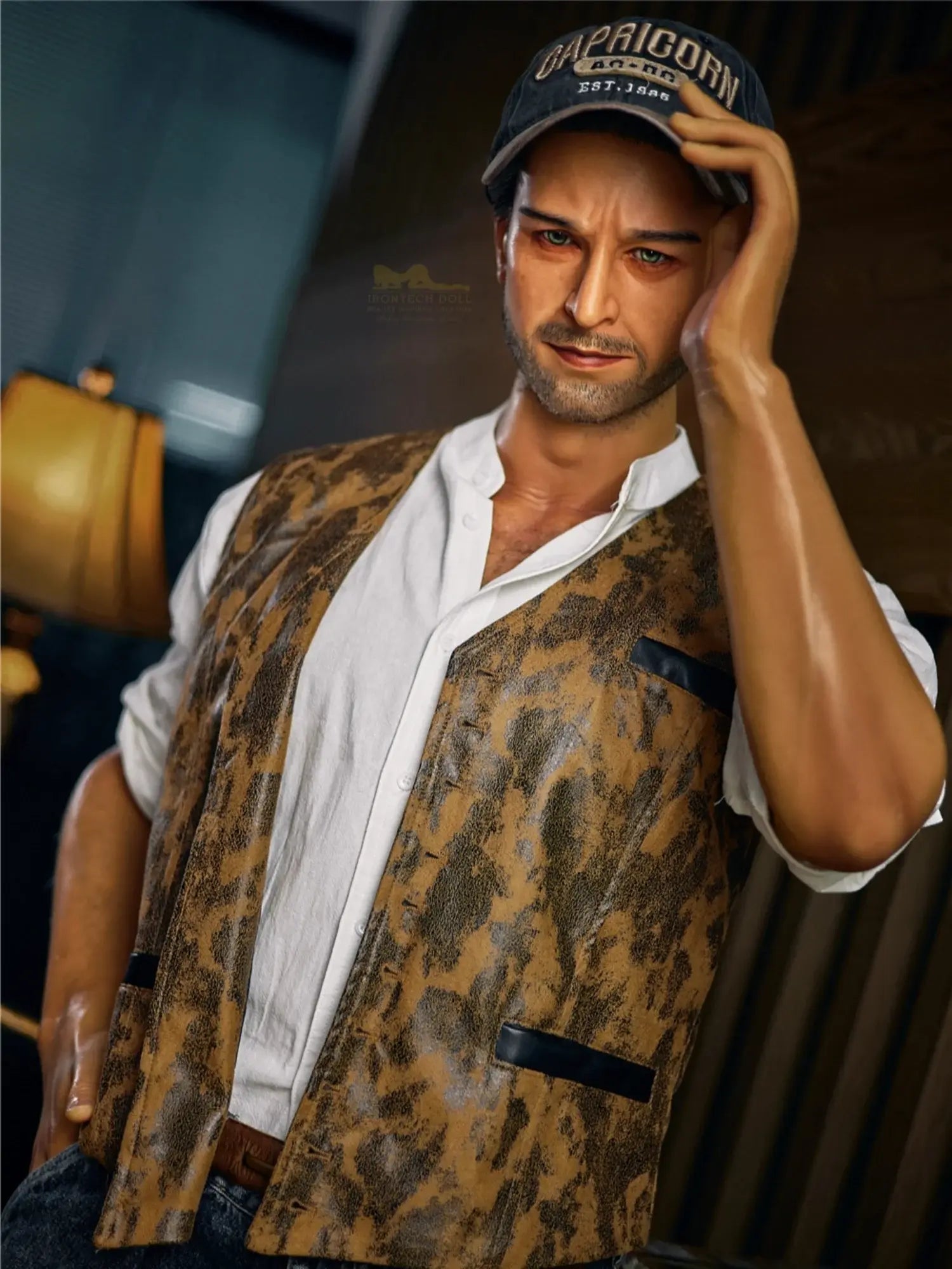 F119-176cm/ 5ft9-40kg Finnegan Superhero With Abs Femboy Silicone Male Sex Doll -Irontech Doll - Image 4