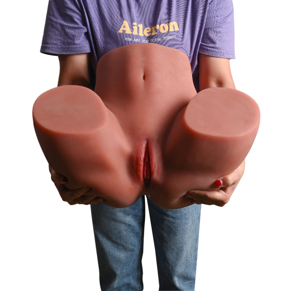 A233-(33lb) Black BBW Realistic Big Ass Sex Doll Torso – Thickass Fantasy Toy for Men - Image 2