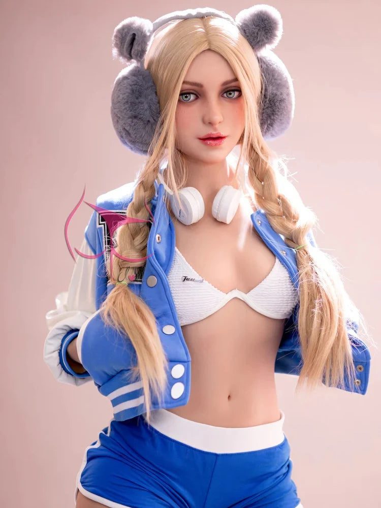 F1049-159cm(5.2ft) A Cup Eudora TPE Sex Doll Flat Chest【IN STOCK USA & EUROPE】|Fun West Doll - Image 2