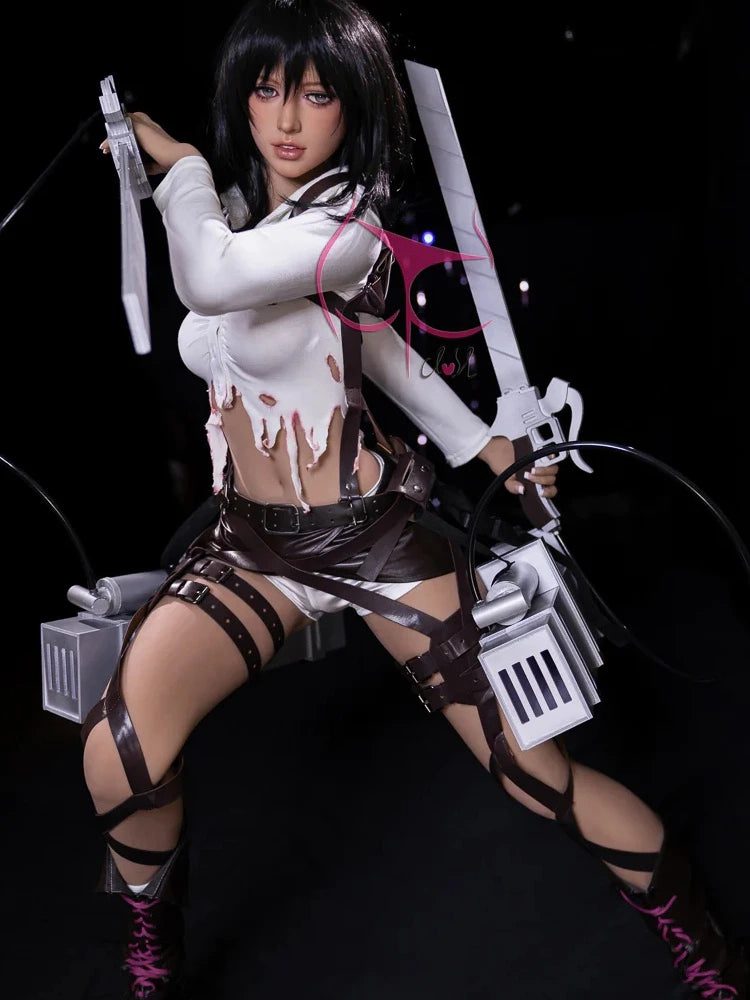 F1060-159cm(5.2ft)-37kg A Cup Chloe Sexy Realistic Petite Anime TPE Sex Doll|Fun West Doll - Image 3