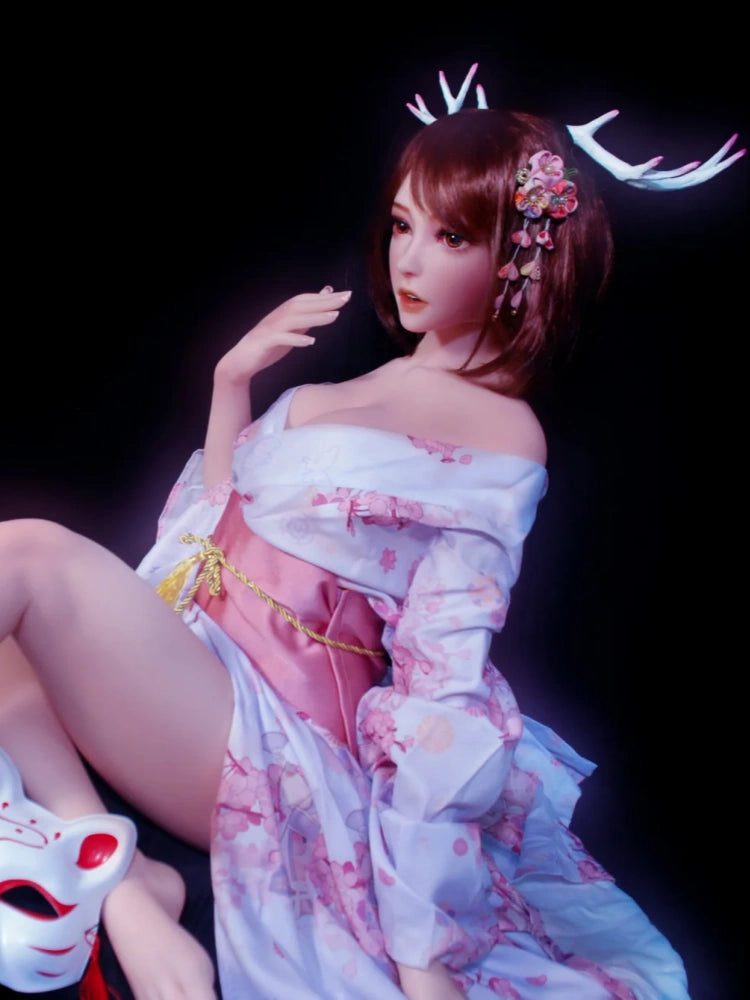 F2533-Elsa Babe-150cm/ 5ft-27.5kg G-cup Full Silicone Cute and Sexy Anime Sex Dolls - Image 4