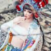 F1535-165cm/5ft4-34.7kg Full Silicone Fantasy Anime Sex Dolls | Elsa Babe