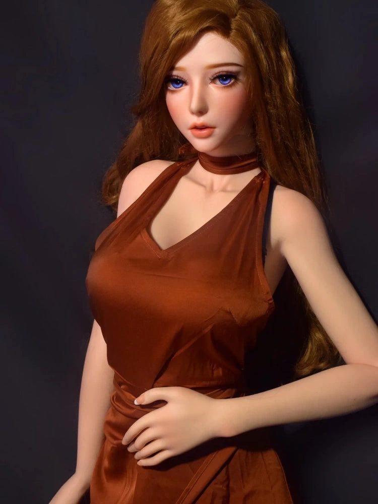 F1538-165cm(5ft4) Fantasy Full Silicone Sexy Anime Sex Dolls |Elsa Babe - Image 10