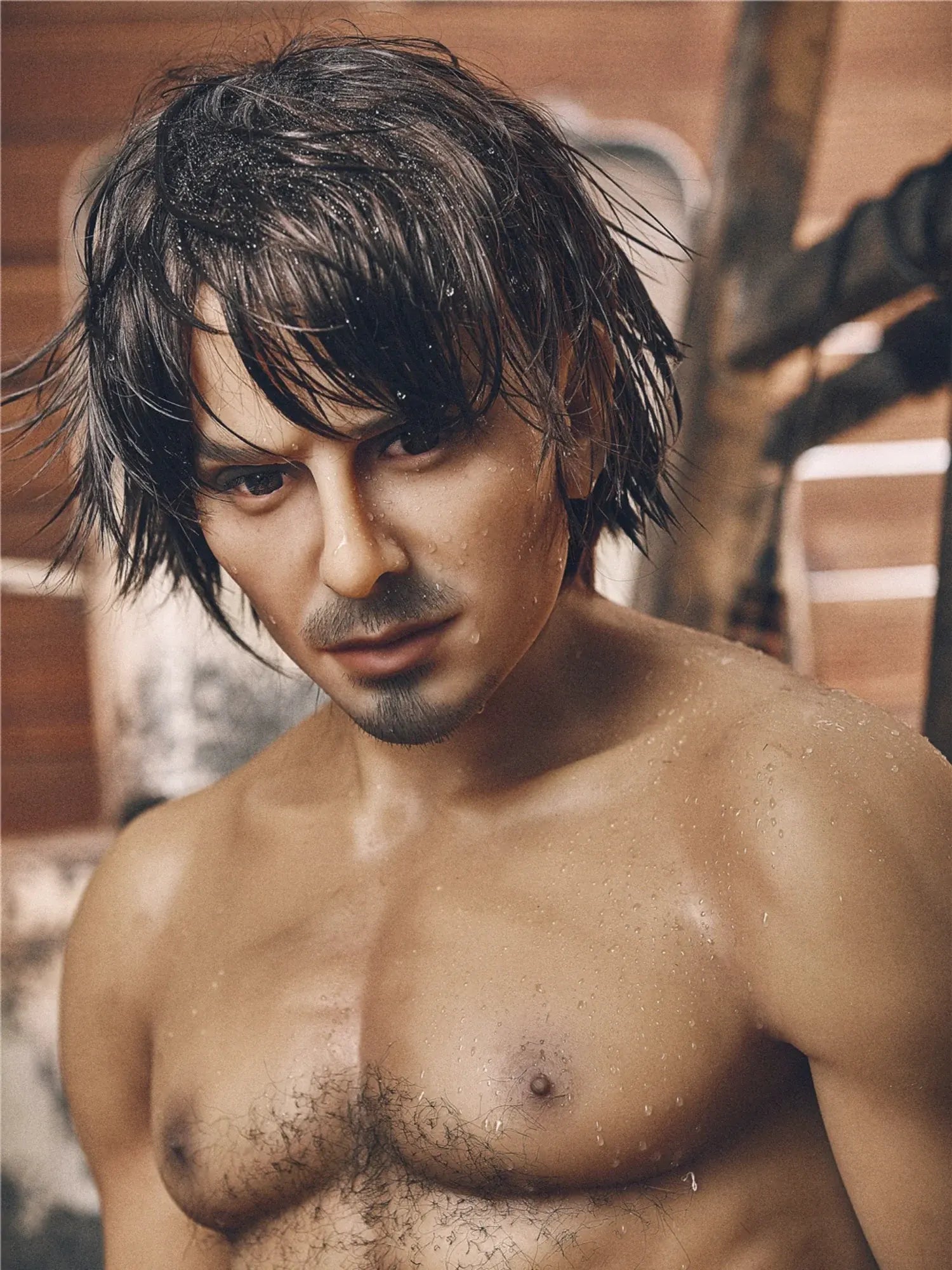 F4581-162cm(5ft3)-49kg Nicholas TPE Femboy Male And Female Sex Dolls-Irontech Doll - Image 16