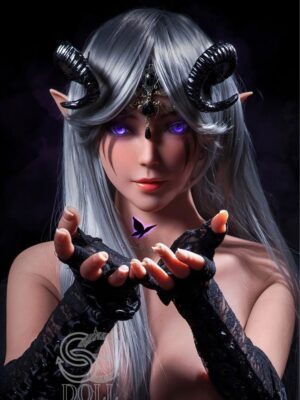 SED068-22.jpg F367-150cm-27kg Samantha E Cup Premium Anime Charming Devil TPE Small Alien Sex Doll Porn | SE Doll