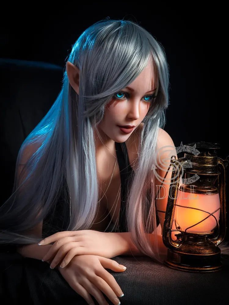 F361K-150cm/4ft9-27kg Elsa E Cup Fansty Dark TPE Elf Anime Alien Adult Sex Doll【IN Stock】| SE Doll - Image 8